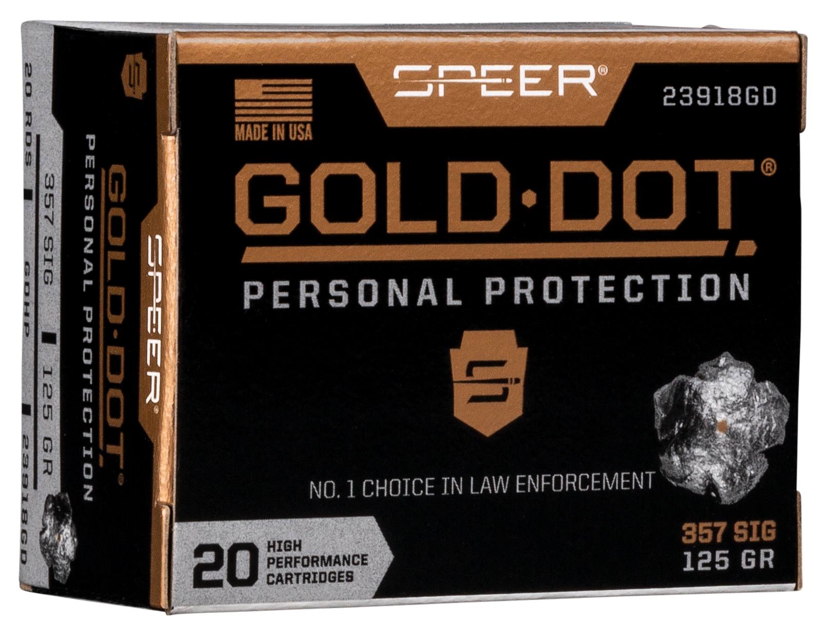 Buy Gold Dot Handgun Personal Protection 357 Sig Ammo 125 23918GD